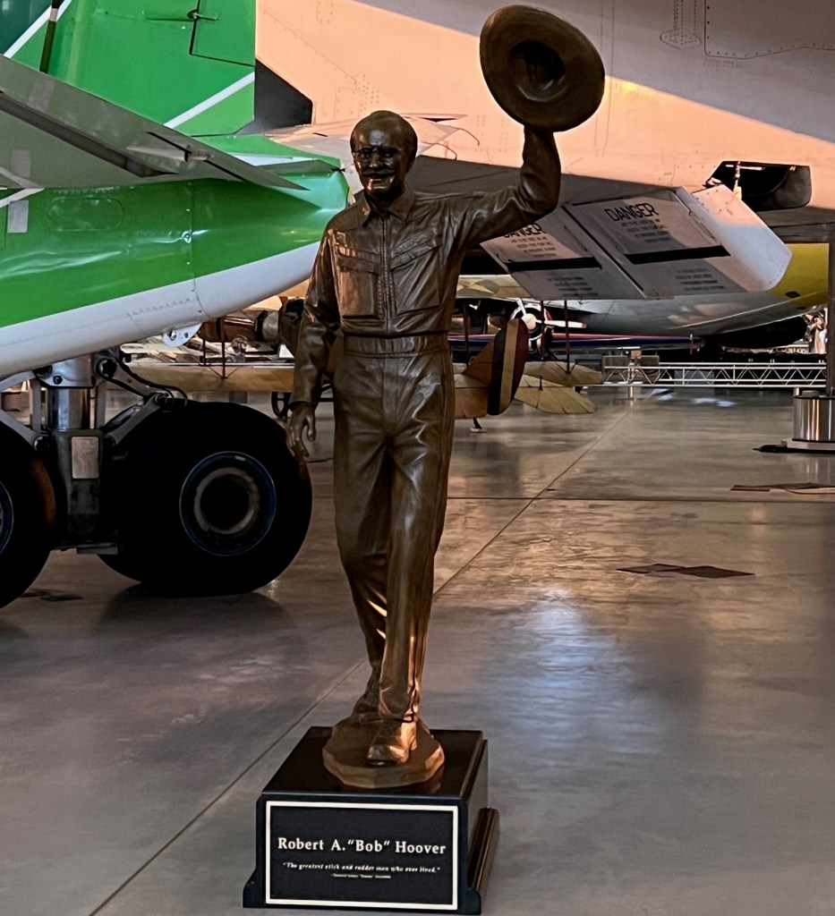 Statue of Bob Hoover